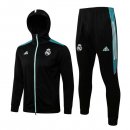 Sweat Shirt Capuche Real Madrid 2022 Noir Pas Cher