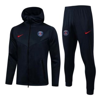 Sweat Shirt Capuche Paris Saint Germain 2022 Noir 1 Pas Cher