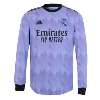 Thailande Maillot De Foot Real Madrid Exterieur ML 2022-2023 Pas Cher