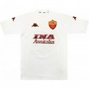 Thailande Maillot De Foot AS Roma Exterieur Retro 2000 2001 Blanc Pas Cher