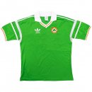 Thailande Maillot De Foot Irlande Domicile Retro 1988 1990 Vert Pas Cher