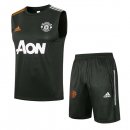 Maillot De Foot Manchester United Sans Manches Ensemble Complet 2022 Pas Cher