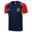 Maillot De Foot Entrainement Espagne 2023-2024 Bleu Rouge