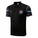 Polo Manchester City 2022-2023 Noir Pas Cher