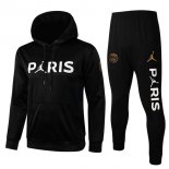 Sweat Shirt Capuche Paris Saint Germain 2022 Noir Blanc 1 Pas Cher