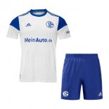 Maillot De Foot Schalke 04 Exterieur Enfant 2022-2023 Pas Cher