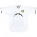 Thailande Maillot De Foot Leeds United Domicile Retro 2000 2002 Blanc Pas Cher