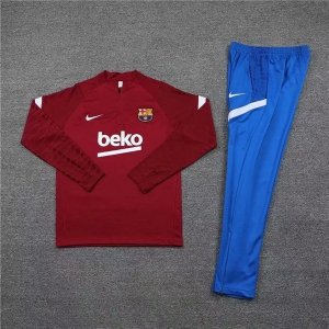 Survetement Barcelone 2021-2022 Rouge Bleu Blanc Pas Cher