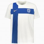 Thailande Maillot De Foot Finlande Domicile 2022-2023 Blanc Pas Cher