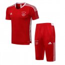 Maillot De Foot Entrainement Ajax Ensemble Complet 2022 Rouge Pas Cher