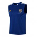 Maillot De Foot Boca Juniors Sans Manches 2022 Bleu Pas Cher