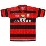 Thailande Maillot De Foot Flamengo Domicile Retro 1995 1996 Rouge Pas Cher