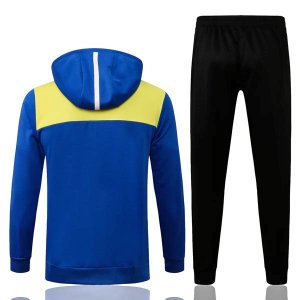 Sweat Shirt Capuche Juventus 2022-2023 Bleu Pas Cher