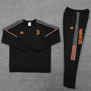 Survetement Juventus 2021-2022 Noir Orange Pas Cher