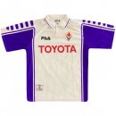 Thailande Maillot De Foot Fiorentina FILA Exterieur Retro 1999 2000 Blanc Pas Cher