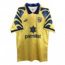 Thailande Maillot De Foot Parma Third Retro 1995 1997 Jaune Pas Cher