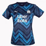 Thailande Maillot De Foot Marseille Exterieur Femme 2021-2022 Pas Cher