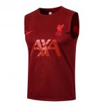 Maillot De Foot Liverpool Sans Manches 2022 Rouge Pas Cher