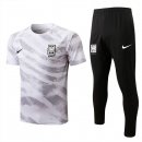 Maillot De Foot Corée Ensemble Complet 2022-2023 Blanc Pas Cher