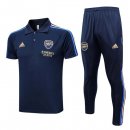 Polo Arsenal Ensemble Complet 2023-2024 Bleu