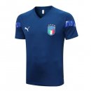 Maillot De Foot Entrainement Italie 2022-2023 Bleu Pas Cher