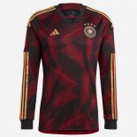 Thailande Maillot De Foot Allemagne Exterieur ML 2022-2023 Pas Cher