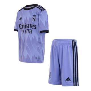 Maillot De Foot Real Madrid Exterieur Enfant 2022-2023 Pas Cher