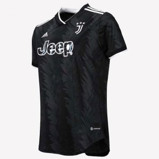 Thailande Maillot De Foot Juventus Exterieur Femme 2022-2023 Pas Cher