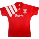 Thailande Maillot De Foot Liverpool Domicile Retro 1992 1993 Rouge Pas Cher