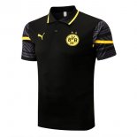 Polo Borussia Dortmund 2022-2023 Noir Pas Cher