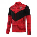 Veste AC Milan 2022-2023 Rouge Noir Pas Cher