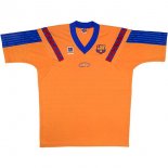 Thailande Maillot De Foot Barcelone Exterieur Retro 1991 1992 Orange Pas Cher