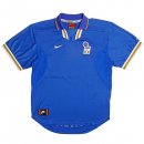 Thailande Maillot De Foot Italy Domicile Retro 1996 Bleu Pas Cher