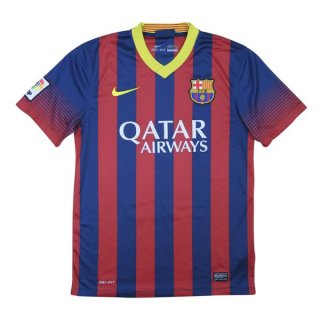 Thailande Maillot Barcelone Domicile Retro 2013-2014