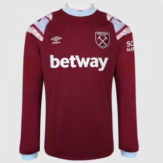 Thailande Maillot De Foot West Ham United Domicile ML 2022-2023 Pas Cher