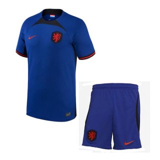 Maillot De Foot Pays-Bas Exterieur Enfant 2022-2023 Pas Cher