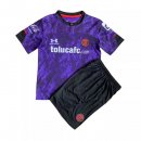 Maillot De Foot Toluca Third Enfant 2021-2022 Purpura Pas Cher