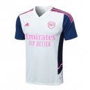 Maillot De Foot Entrainement Arsenal 2022-2023 Blanc Rose Pas Cher