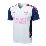 Maillot De Foot Entrainement Arsenal 2022-2023 Blanc Rose Pas Cher