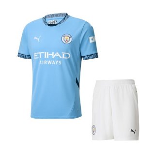 Maillot Manchester City Domicile Enfant 2024-2025