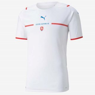 Thailande Maillot De Foot Tchèque Exterieur 2021-2022 Pas Cher