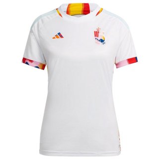 Maillot De Foot Belgique Exterieur Femme 2022-2023 Pas Cher