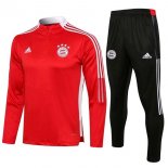 Survetement Training Bayern Munich 2022 Noir Rouge Pas Cher