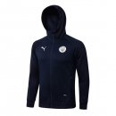 Veste Con Capucha Manchester City 2022-2023 Bleu Oscuro Pas Cher