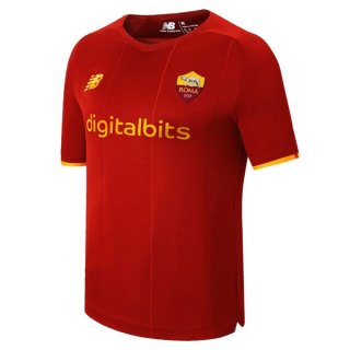 Thailande Maillot De Foot AS Roma Domicile 2021-2022 Pas Cher