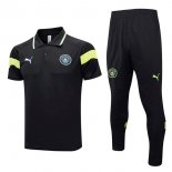 Polo Manchester City Ensemble Complet 2023-2024 Noir 2