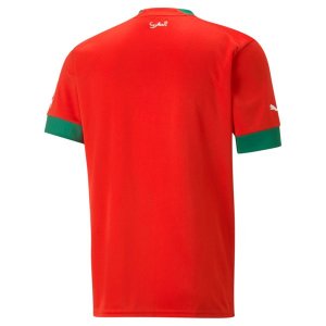 Thailande Maillot De Foot Maroc Domicile 2022 Rouge Pas Cher