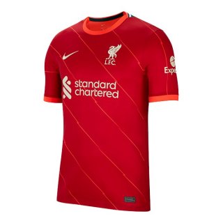 Thailande Maillot De Foot Liverpool Domicile 2021-2022 Rouge Pas Cher