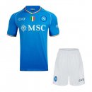 Maillot Naples Domicile Enfant 2023-2024 Bleu