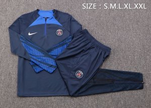 Survetement Training PSG 2023 Bleu Pas Cher